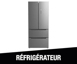Réfrigérateur combiné VALBERG CNF 338 C X625C - Electro Dépôt