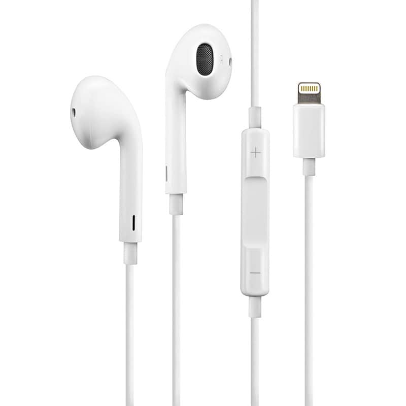 Écouteurs filaires pour iPhone Connecteur de câble Appels et