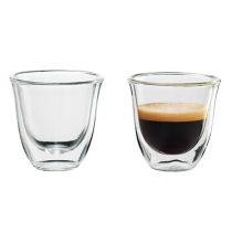 Tasses café DELONGHI double paroi 9cl