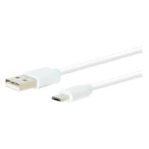 CABLE MICRO USB 2,5M EDENWOOD BLANC