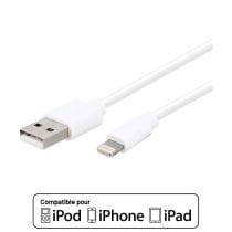 CABLE EDENWOOD LIGHTNING 2,5M BLANC CERTIFIE APPLE