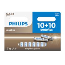 Lot de 20 piles PHILIPS AAA