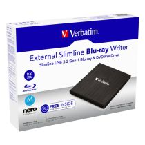 Brander VERBATIM Externe Slim Blu-ray