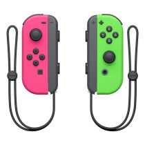 JOY-CON NINTENDO vert et rose pour Switch