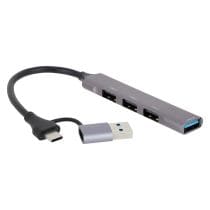 HUB SEDEA USB-C (+adapteur) -> 4 ports