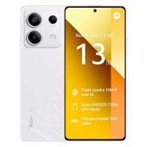 Smartphone XIAOMI Redmi Note13 5G Blanc 256Go