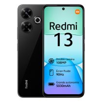 Smartphone XIAOMI Redmi 13 - 256Go Noir 4G +