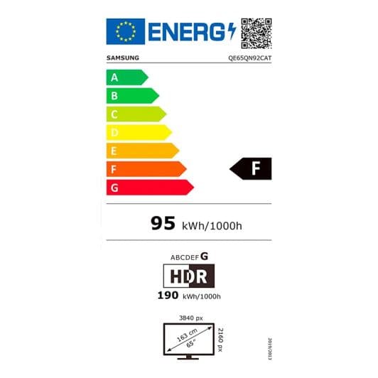 SAMSUNG QE65QN92C - TV 4K QLED Smart TV