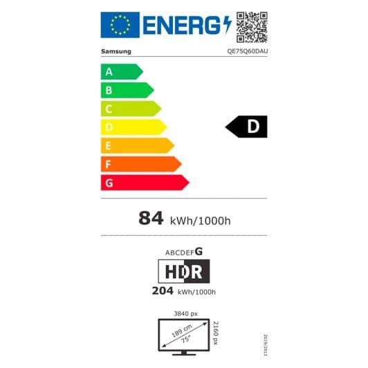 SAMSUNG QE75Q60D - TV 75