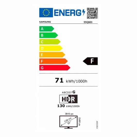 SAMSUNG QE55Q60D - TV 4K 55