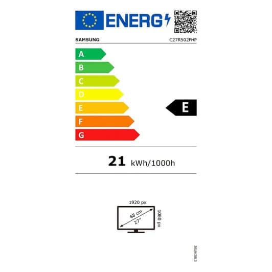 Ecran PC incurvé 27