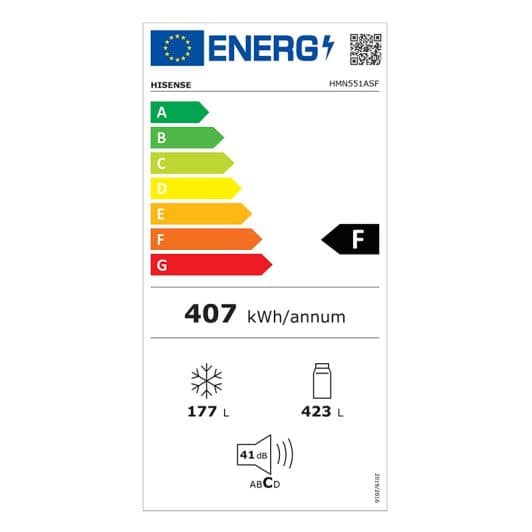 Réfrigérateur 3 portes HISENSE HMN551ASF