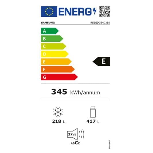 Réfrigérateur américain SAMSUNG RS6EDG5403S9