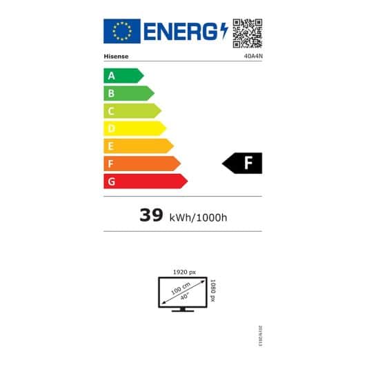 Hisense 40A4N - TV LED 40