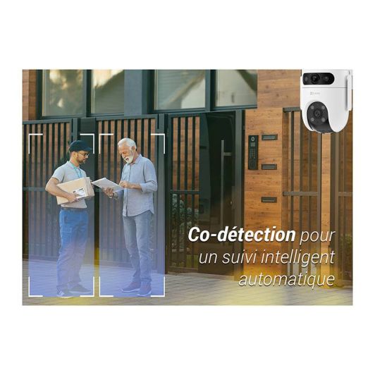 CAMERA SECURITE EZVIZ H9C DUAL OBJECTIVE 2K x2