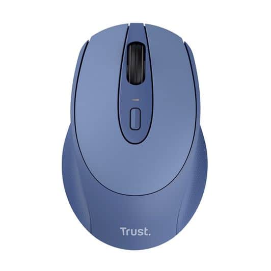 Souris TRUST ZAYA rechargeable bleue