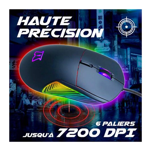 Souris gaming AKUMA OTAKU M02 filaire