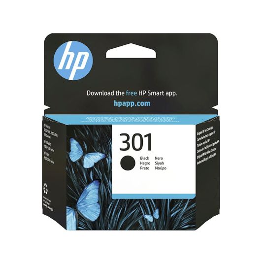  Cartouche d'encre  HP 301Noir authentique (CH561EE)