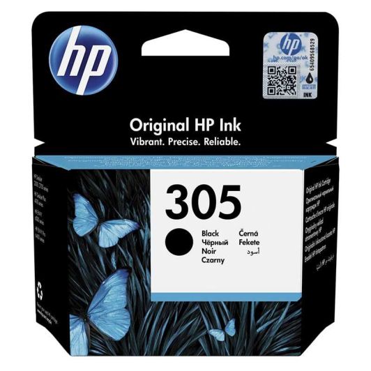 Inktpatroon zwart HP 305 authentic  (3YM61AE)