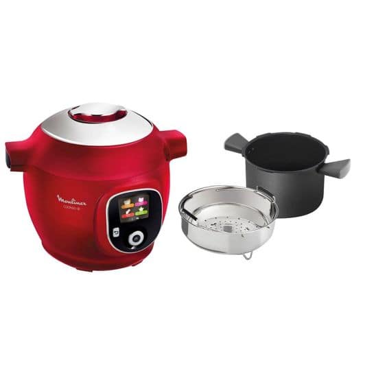 Multicooker MOULINEX COOKEO 180 recepten ROOD CE85B510