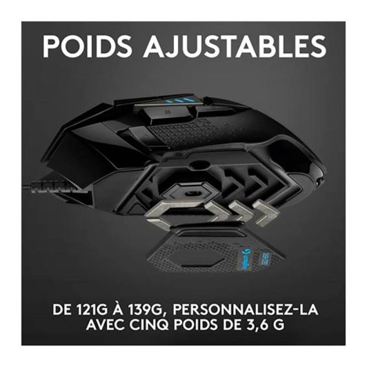 Souris Gaming LOGITECH G502 HERO