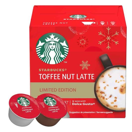 Koffiecapsules STARBUCKS TOFFEE NUT LATTE