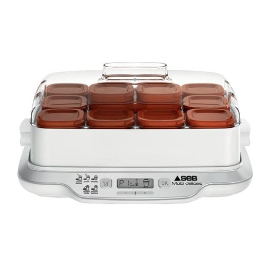 Yoghurtmaker SEB YG661A00 MULTIDELICES 12 POTS