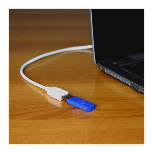 Rallonge câble USB femelle EDENWOOD vers USB mâle blanc 5m