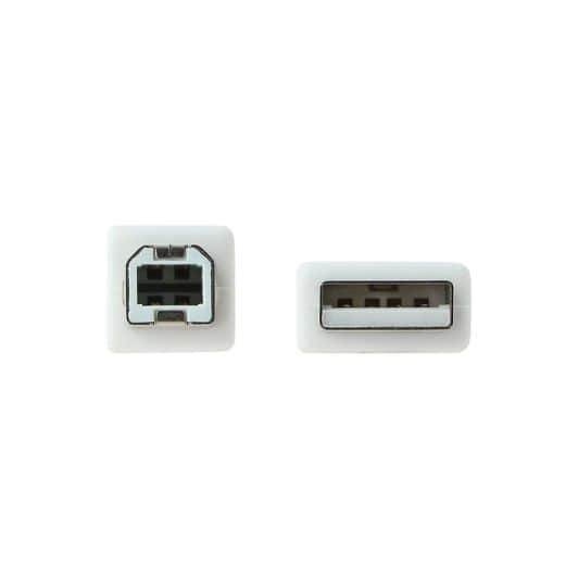 Câble imprimante USB 2.0 EDENWOOD blanc 5m