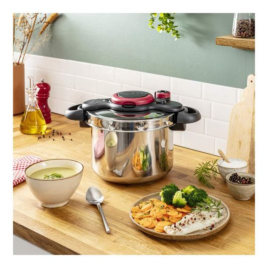  Snelkoker  TEFAL clipso minut easy 6L 