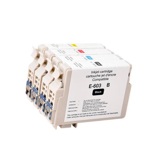 compatibele  inktcartridge  ELECTRO DEPOT Epson E603 zwarte en kleuren (Zeesterren)