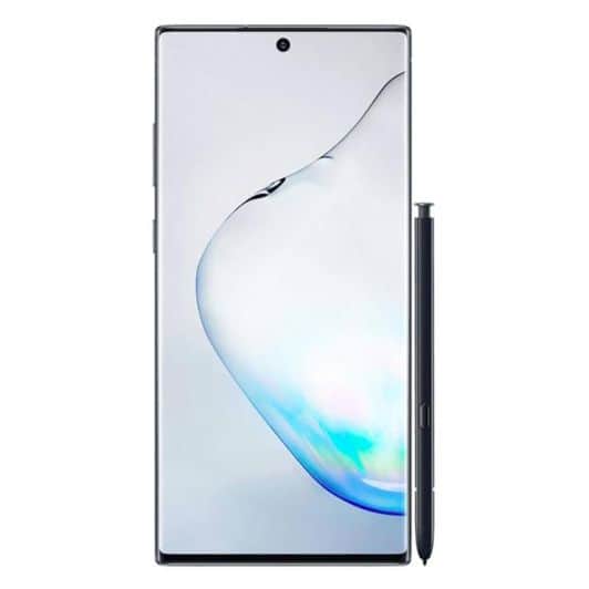 Smartphone  SAMSUNG NOTE 10+ zwart 256Gb Refurbished grade A+