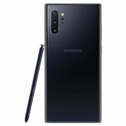 Smartphone  SAMSUNG NOTE 10+ zwart 256Gb Refurbished grade A+