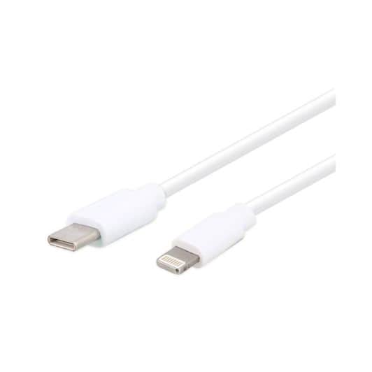 Kabel EDENWOOD LIGHTNING 1M  wit USB C