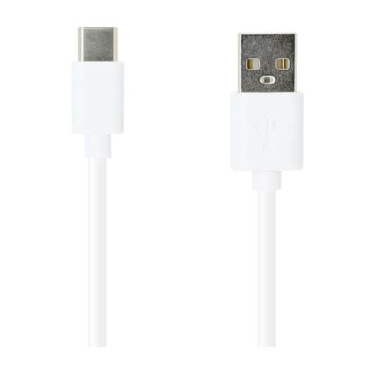 Kabel EDENWOOD 2,5M wit USB C PVC