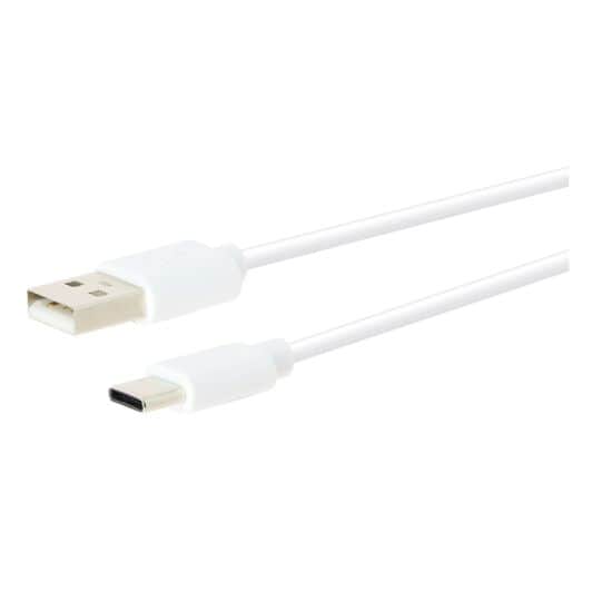 Kabel EDENWOOD 2,5M wit USB C PVC