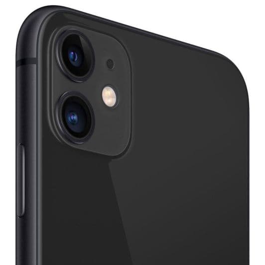 APPLE iPhone 11 64 Go Noir reconditionné Grade éco + coque