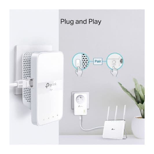 Powerline DUO TP LINK WPA7617kit - Wifi met Stekker