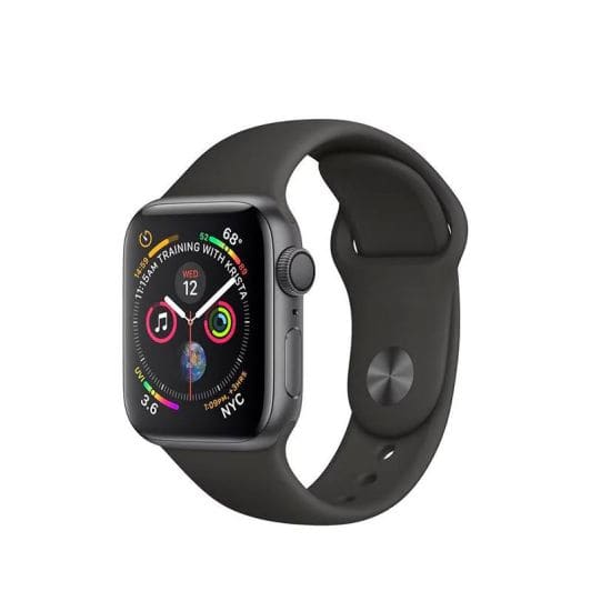 Montre Connectée APPLE WATCH Series 4 40mm Gris sidéral reconditionnée Grade A+