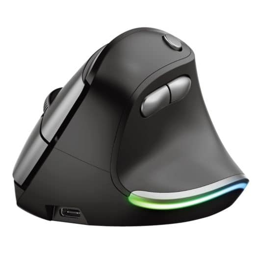 Souris TRUST Bayo - Ergonomique et rechargeable