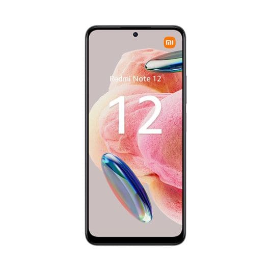  Smartphone XIAOMI Redmi Note 12 4G 64 Gb zwart + hoesje