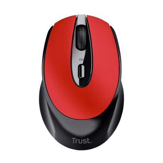 Souris sans fil TRUST Zaya rechargeable rouge