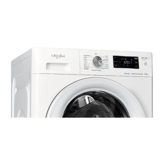 Lave-linge hublot 9 kg WHIRLPOOL EFFB 9258 WVFR