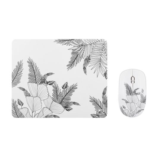 Souris TNB + TAPIS LEAF