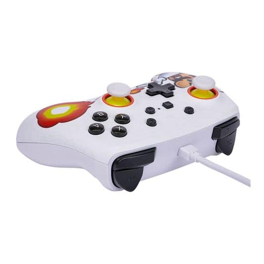 Manette de jeu POWER A filaire Fireball Mario pour Nintendo Switch