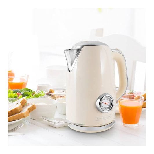 Bouilloire KITCHENCOOK 1,7L RETRO TEA CREME