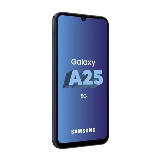 Smartphone SAMSUNG A25 5G 128Go Bleu nuit