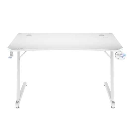 Bureau TRUST GAMING LUMINUS RGB blanc