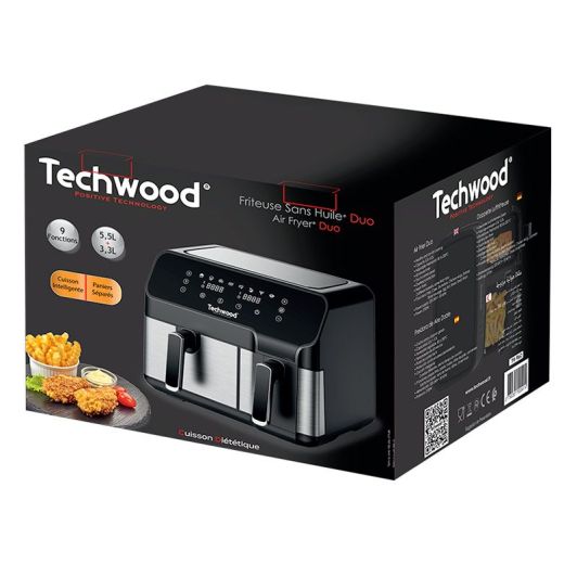 Airfryer TECHWOOD TFR-986D-BE