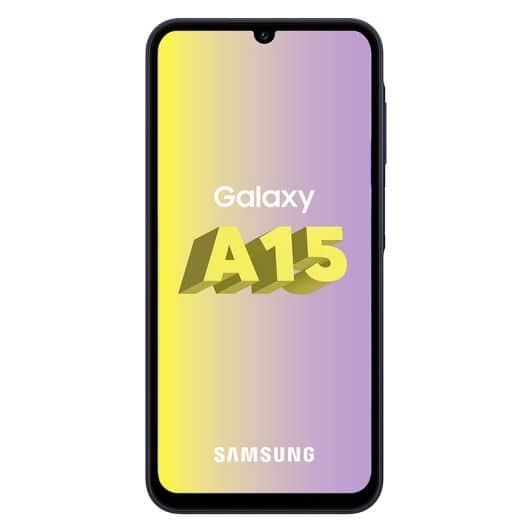 Smartphone SAMSUNG GALAXY A15 4G 128Gb Middernachtblauw